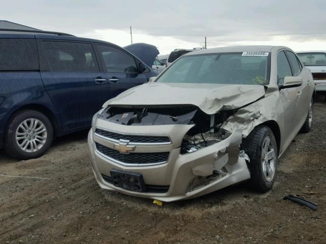 1G11C5SA3DF281396 - 2013 CHEVROLET MALIBU 1LT 金色 照片 2