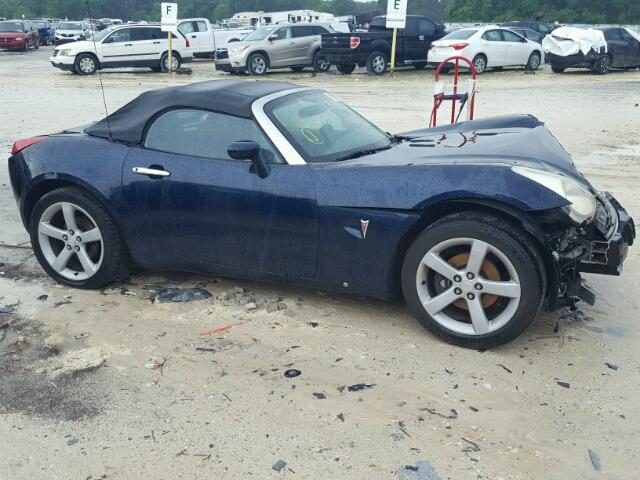 1G2MB33B76Y111525 - 2006 PONTIAC SOLSTICE BLUE photo 9