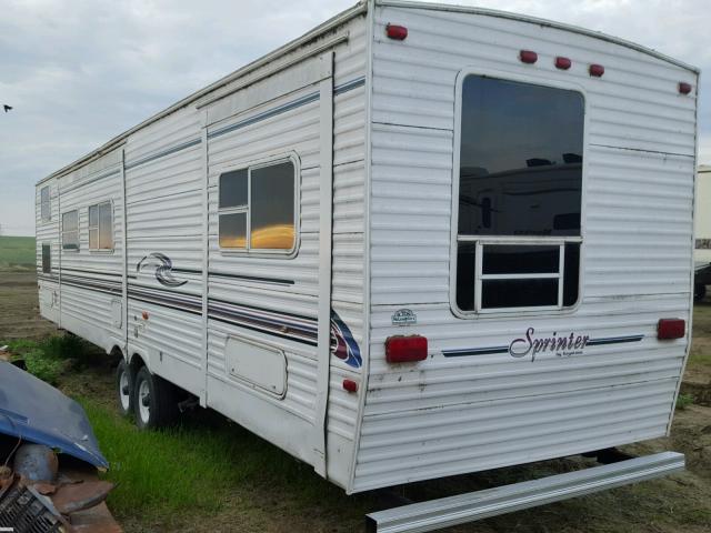 4YDR3772911023659 - 2001 KEYSTONE SPRINTER თეთრი ფოტო 3
