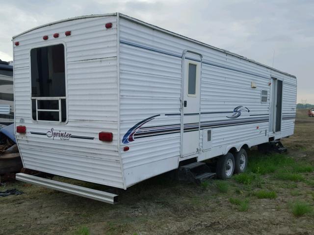 4YDR3772911023659 - 2001 KEYSTONE SPRINTER თეთრი ფოტო 4