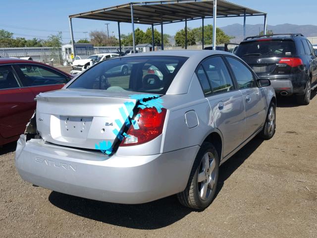 1G8AL55B47Z176035 - 2007 SATURN ION LEVEL ვერცხლისფერი ფოტო 4