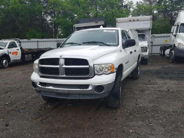 3D7KU28D64G245179 - 2004 DODGE RAM 2500 S WHITE photo 2