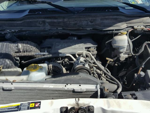 3D7KU28D64G245179 - 2004 DODGE RAM 2500 S WHITE photo 7