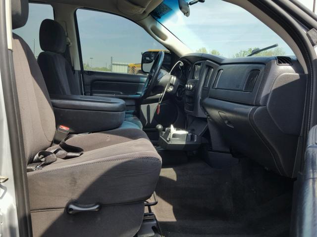 3D7KU28D03G841158 - 2003 DODGE RAM 2500 S SILVER photo 5
