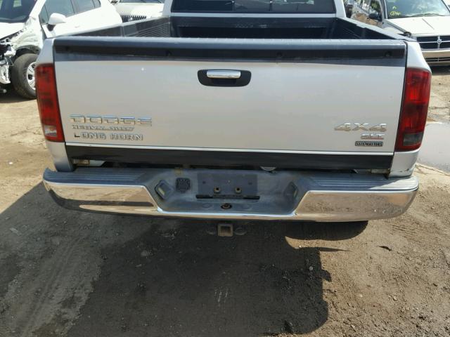 3D7KU28D03G841158 - 2003 DODGE RAM 2500 S SILVER photo 6