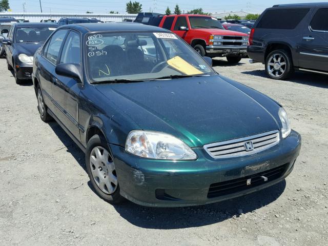 2HGEJ6618XH563553 - 1999 HONDA CIVIC BASE 绿色 照片 1
