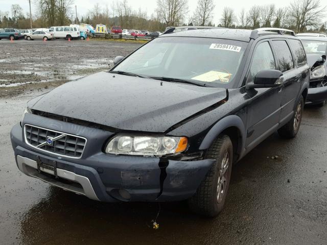 YV4SZ592771279402 - 2007 VOLVO XC70 BLACK photo 2