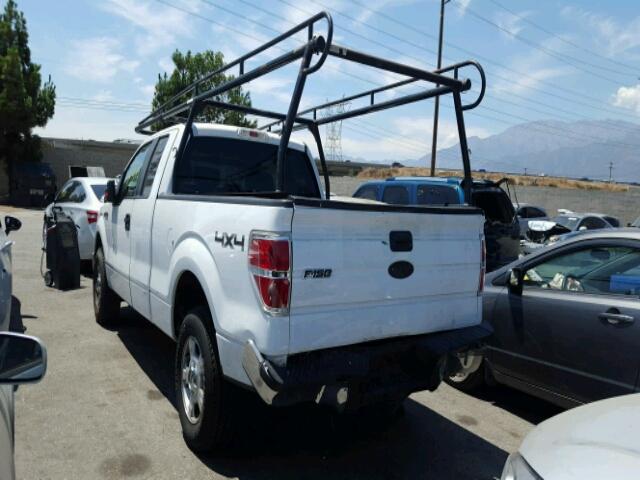 1FTPX14V39KB82378 - 2009 FORD F150 WHITE photo 3