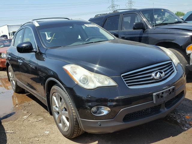 JNKAJ09F08M359814 - 2008 INFINITI EX35 BASE BLACK photo 1