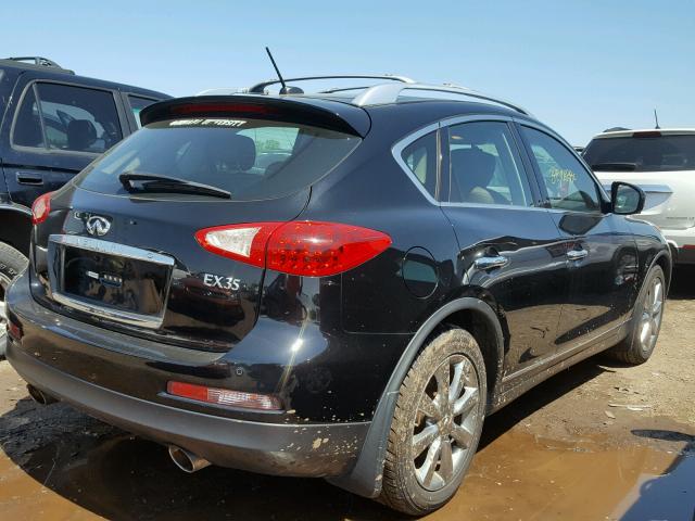 JNKAJ09F08M359814 - 2008 INFINITI EX35 BASE BLACK photo 4