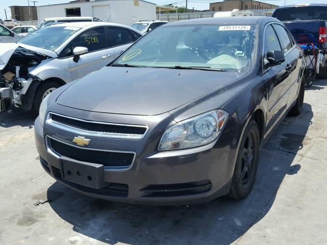 1G1ZB5E01CF375297 - 2012 CHEVROLET MALIBU LS 石墨色 照片 2