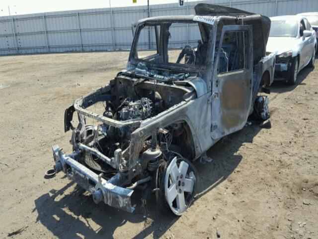 1J4GA59127L197440 - 2007 JEEP WRANGLER S BURN photo 2