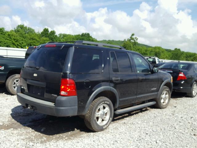 1FMZU62K75ZA23383 - 2005 FORD EXPLORER X BLACK photo 4