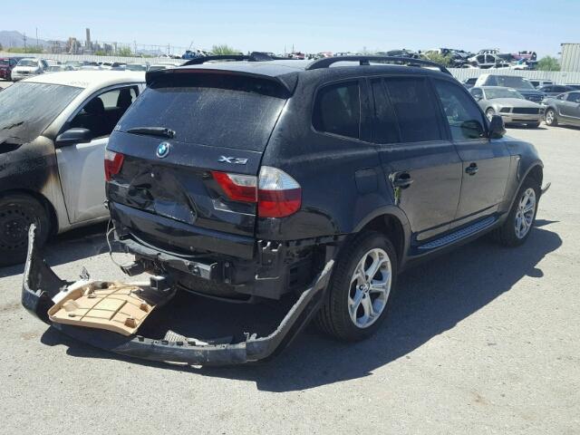WBXPC9C41AWJ31500 - 2010 BMW X3 XDRIVE3 Schwarz Foto 4