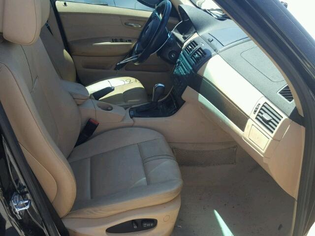 WBXPC9C41AWJ31500 - 2010 BMW X3 XDRIVE3 Schwarz Foto 5