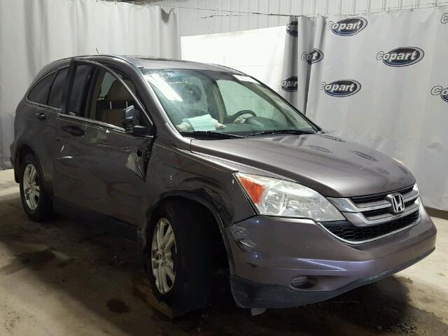 3CZRE3H55BG703435 - 2011 HONDA CR-V EX GRAY photo 1