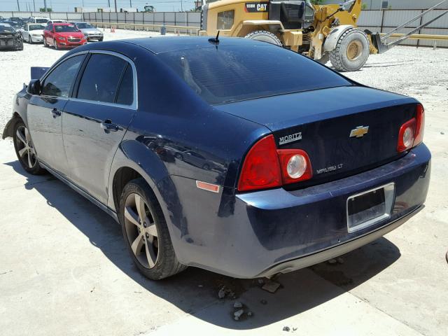 1G1ZC5E15BF256740 - 2011 CHEVROLET MALIBU 1LT ლურჯი ფოტო 3