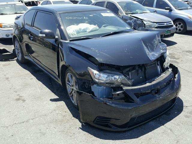 JTKJF5C76D3061018 - 2013 SCION TC BLACK photo 1