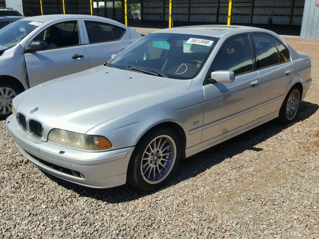 WBADN63431GM72736 - 2001 BMW 540 I AUTO SILVER photo 2