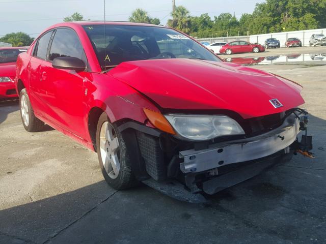 1G8AN18F96Z155973 - 2006 SATURN ION LEVEL RED photo 1