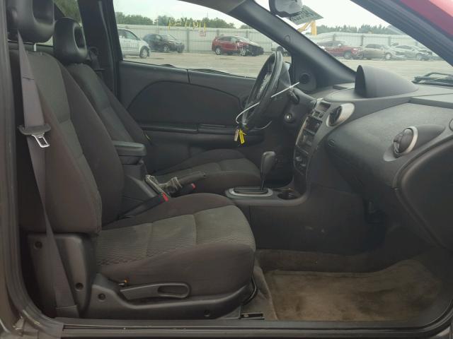 1G8AN18F96Z155973 - 2006 SATURN ION LEVEL RED photo 5