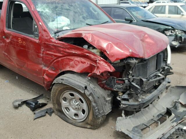 1N6AD0EV2CC475565 - 2012 NISSAN FRONTIER S RED photo 9
