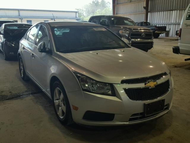 1G1PC5SB7E7295123 - 2014 CHEVROLET CRUZE LT SILVER photo 1