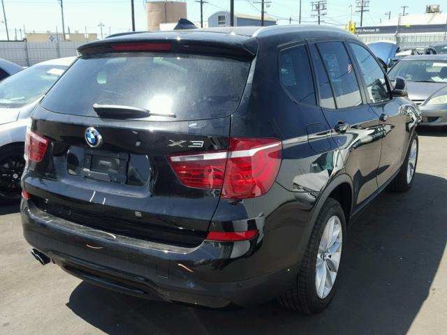 5UXWZ7C38H0X42347 - 2017 BMW X3 SDRIVE2 BLACK photo 4