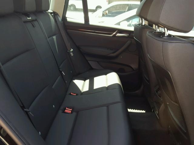 5UXWZ7C38H0X42347 - 2017 BMW X3 SDRIVE2 BLACK photo 6