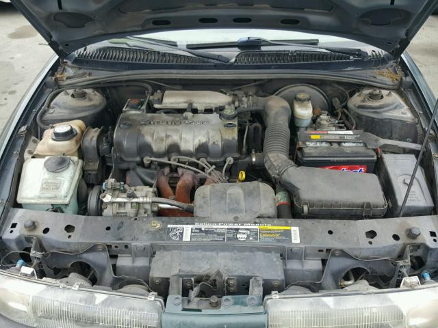 1G8ZG8288VZ155820 - 1997 SATURN SW1 GREEN photo 7