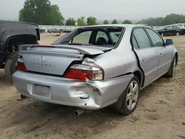 19UUA56882A061085 - 2002 ACURA 3.2TL TYPE SILVER photo 4