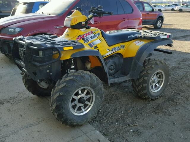 4XACH50A64A014701 - 2004 POLARIS SPORTSMAN 黄色 照片 2