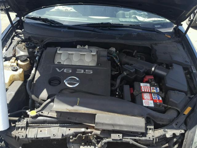 1N4BA41E84C807772 - 2004 NISSAN MAXIMA SE BLACK photo 7