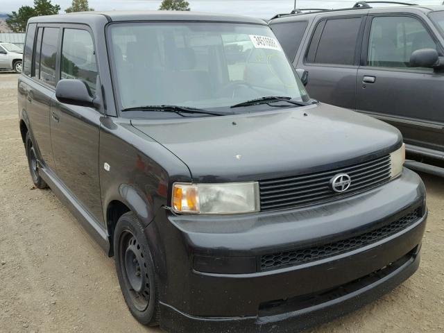 JTLKT334464065598 - 2006 TOYOTA SCION XB BLACK photo 1