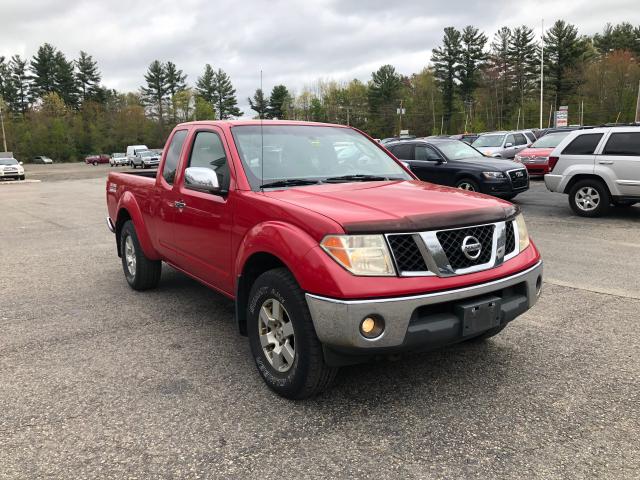 1N6AD06W76C400145 - 2006 NISSAN FRONTIER K RED photo 1
