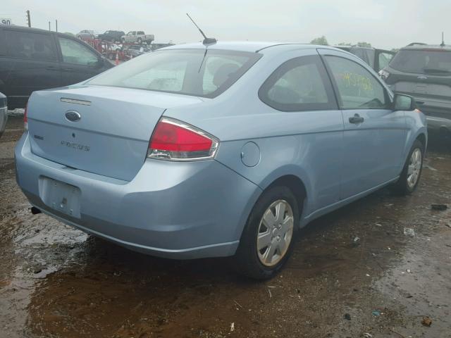 1FAHP32N18W156927 - 2008 FORD FOCUS S/SE BLUE photo 4