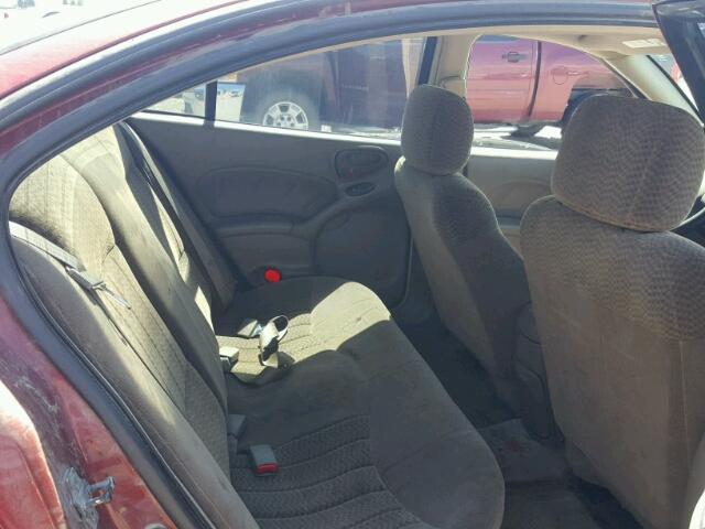 1G2NF52E11C225977 - 2001 PONTIAC GRAND AM S Qırmızı foto 6
