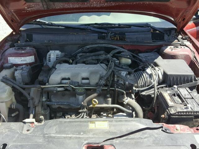 1G2NF52E11C225977 - 2001 PONTIAC GRAND AM S Qırmızı foto 7