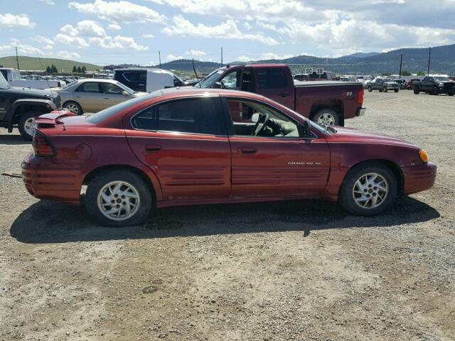 1G2NF52E11C225977 - 2001 PONTIAC GRAND AM S Qırmızı foto 9