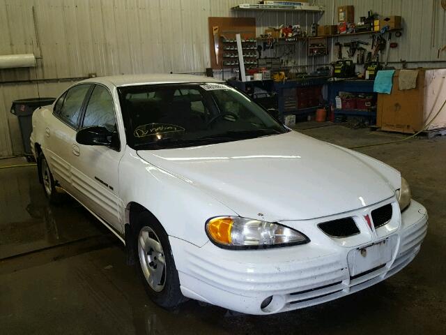 1G2NE52T3XC562760 - 1999 PONTIAC GRAND AM S თეთრი ფოტო 1