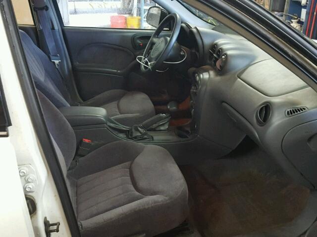 1G2NE52T3XC562760 - 1999 PONTIAC GRAND AM S თეთრი ფოტო 5