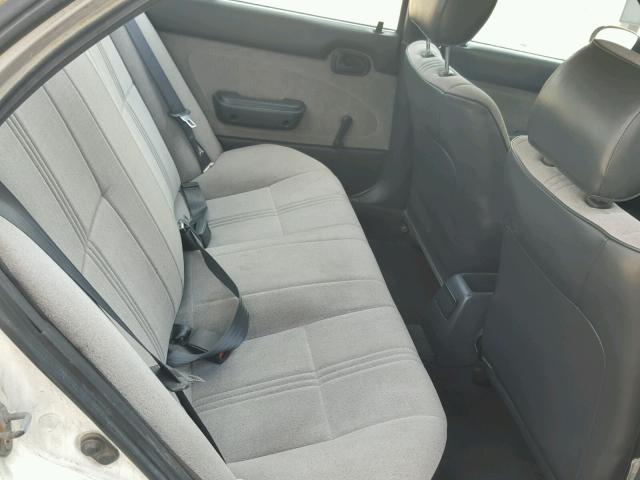 1Y1SK5268SZ039401 - 1995 GEO PRIZM BASE WHITE photo 6