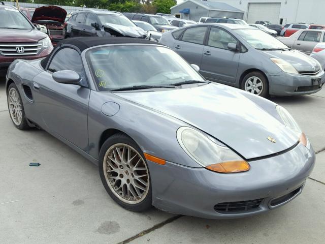 WP0CB29881U663841 - 2001 PORSCHE BOXSTER S GRAY photo 1