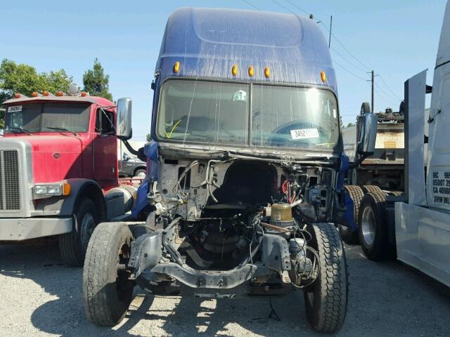 1FUJGLDR3DLBS3589 - 2013 FREIGHTLINER CASCADIA 1 BLUE photo 9