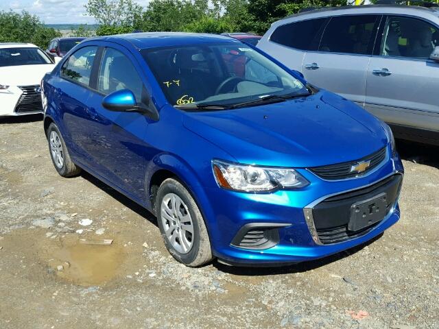 1G1JB5SH4H4152892 - 2017 CHEVROLET SONIC LS BLUE photo 1