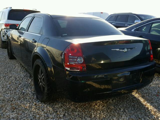 2C3KA43D79H500469 - 2009 CHRYSLER 300 LX BLACK photo 3