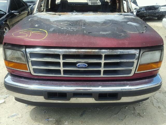 1FTEX15H0SKB09992 - 1995 FORD F150 BURN photo 7