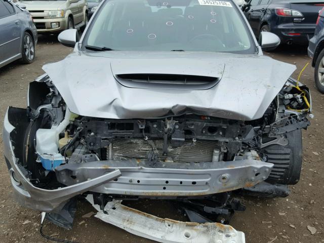 JM1BL1L47C1505987 - 2012 MAZDA SPEED 3 SILVER photo 7