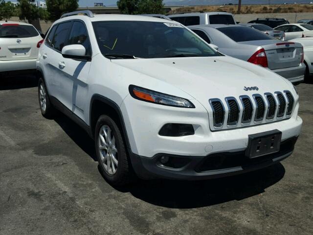 1C4PJLCB0EW323432 - 2014 JEEP CHEROKEE L WHITE photo 1