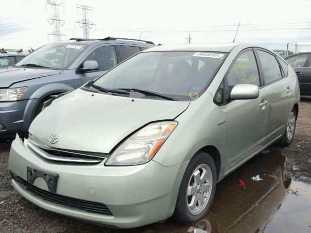 JTDKB20U783364914 - 2008 TOYOTA PRIUS GREEN photo 2